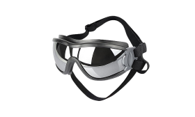 UV-Beskyttelse Hundesolbriller med Justerbare Stropper - Vindtett og Vanntett UV-beskyttende hundesolbriller med justerbare stropper, vindtett, hode 36-56 cm, kjeve 20-25 cm, for utendørsbruk.