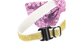 Glitrende Halsbånd med Festsløyfe til Katter og små Hunder Glitrende Halsbånd med Festsløyfe til Katter og små Hunder