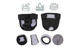 Premium Vaskbar Hundebleie til Jentehunder Premium Vaskbar Hundebleie til Jentehunder