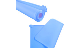 Vanntett Silikonmatte til Hund – Fôrmatte med Opphøyde Kanter for Matskål Vanntett Silikonmatte til Hund – Fôrmatte med Opphøyde Kanter for Matskål