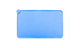 Vanntett Silikonmatte til Hund – Fôrmatte med Opphøyde Kanter for Matskål Vanntett Silikonmatte til Hund – Fôrmatte med Opphøyde Kanter for Matskål