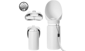 Sammenleggbar Vannflaske til Hund 550 ml – Reiseskål for Kjæledyr i Matsikker Silikon Sammenleggbar Vannflaske til Hund 550 ml – Reiseskål for Kjæledyr i Matsikker Silikon