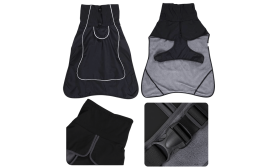 Refleksjakke til hund – Vanntett hundejakke med varm fleecefôr