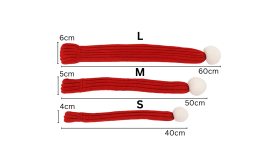 Varm strikket juleskjerf til hund – festlig halsbåndtilbehør