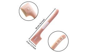 Silikonskje til dyrefôr med langt håndtak – Spatel for våtfôr til hund og katt