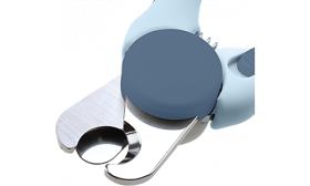 Negleklipper for Kjæledyr Blå hundeklipper med sikkerhetsbeskyttelse og skarpe blader i rustfritt stål, ideell for nøyaktig negleklipping.